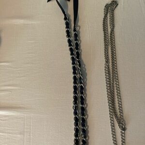American Eagle Outfitters Silver Chain Necklaces